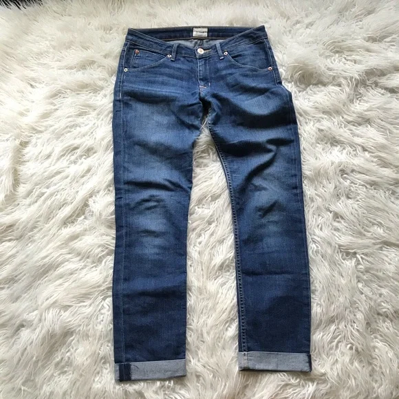Hudson Bacara Straight Flood Cuff Jeans Blue - Picture 5 of 8